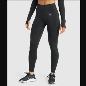 Gymshark Vital Seamless Leggings - Black Marl